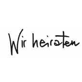 Text Stempel &quot;Wir heiraten&quot; - E-5418