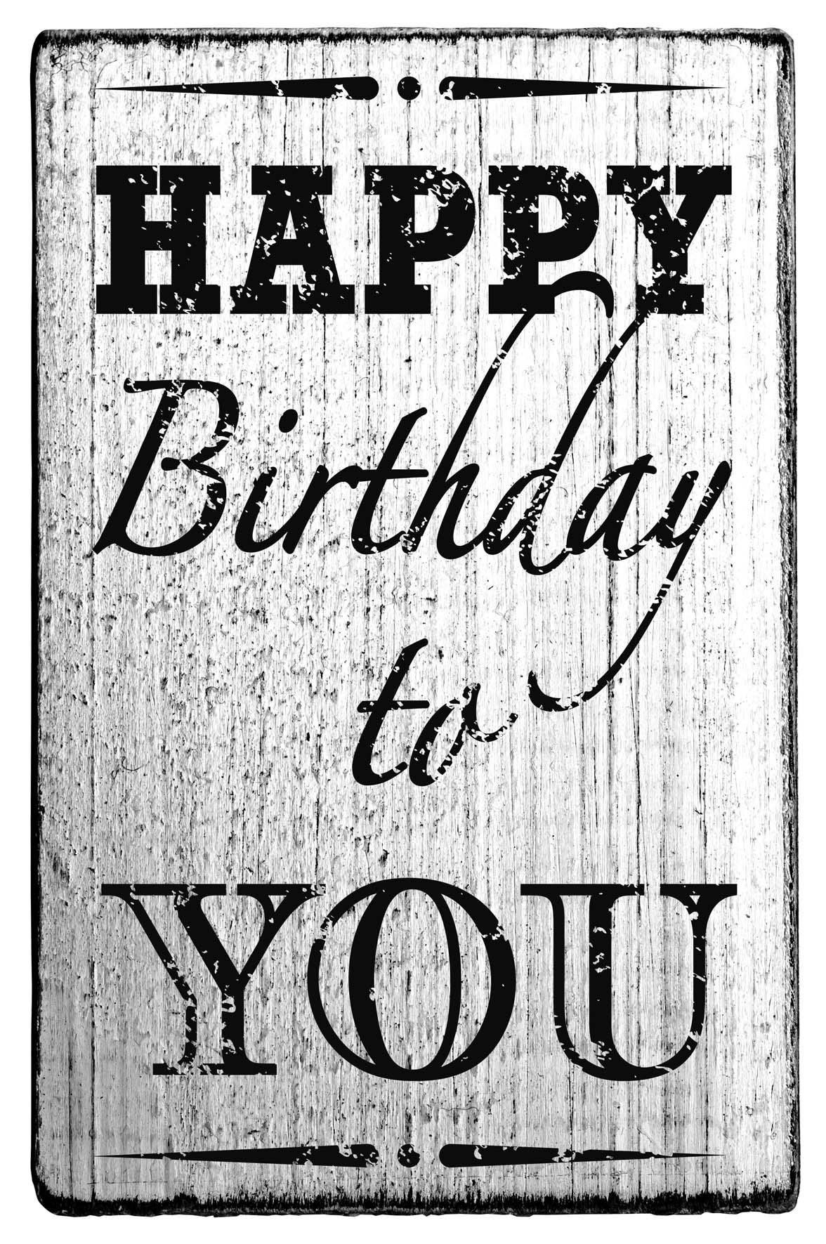 Vintage - Happy birthday to you - V-01009