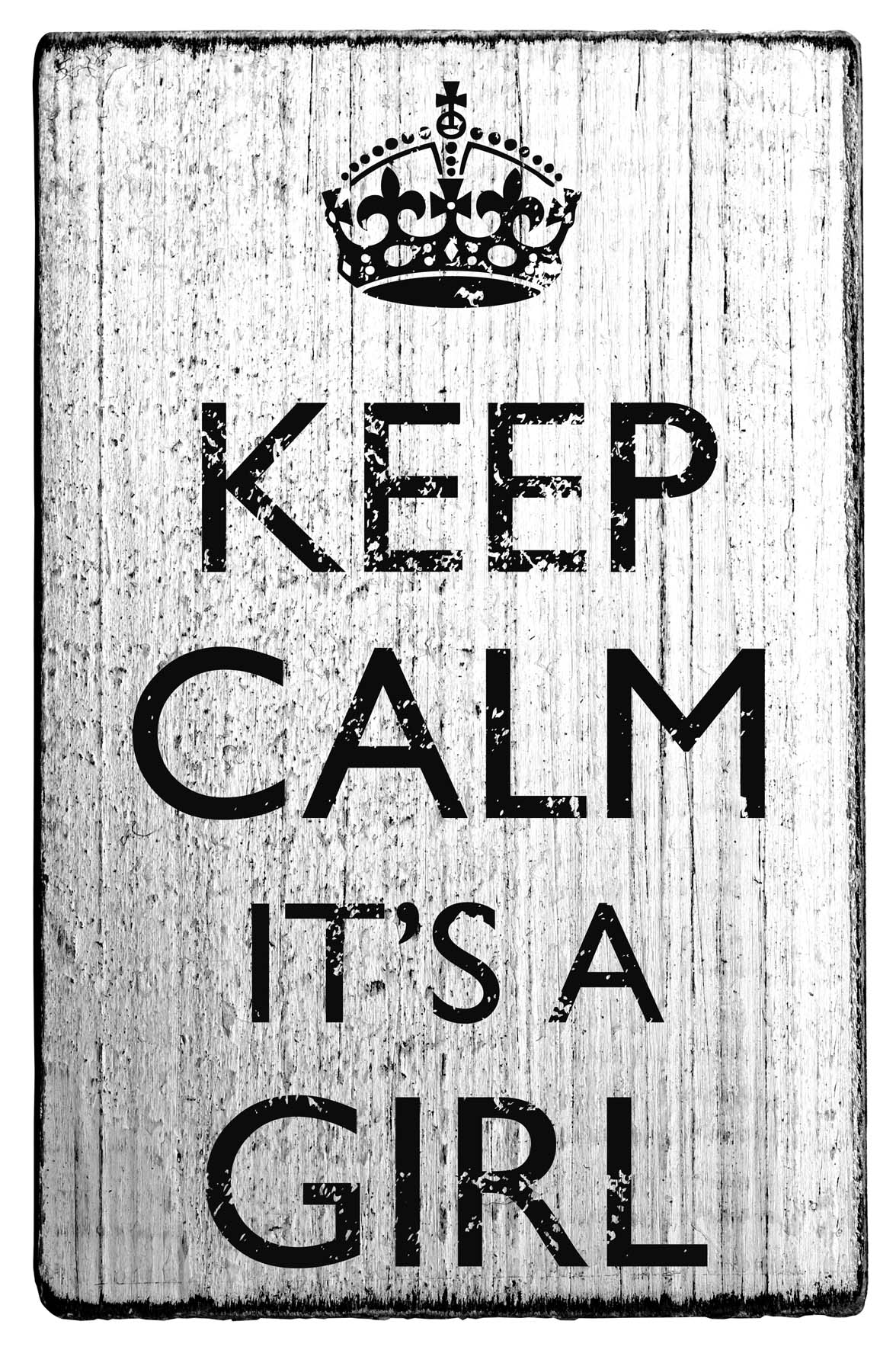 Vintage - Keep Calm It's a girl - V-01051