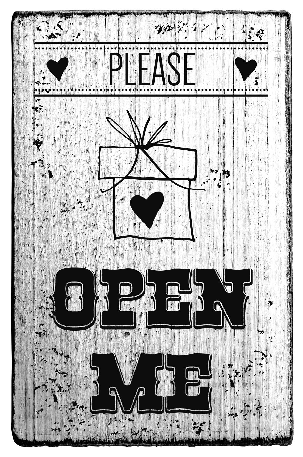Vintage - Please open me - V-01044