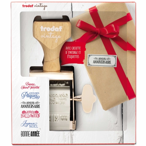 Set di timbri Trodat Vintage - Occasions spéciales (Francese)